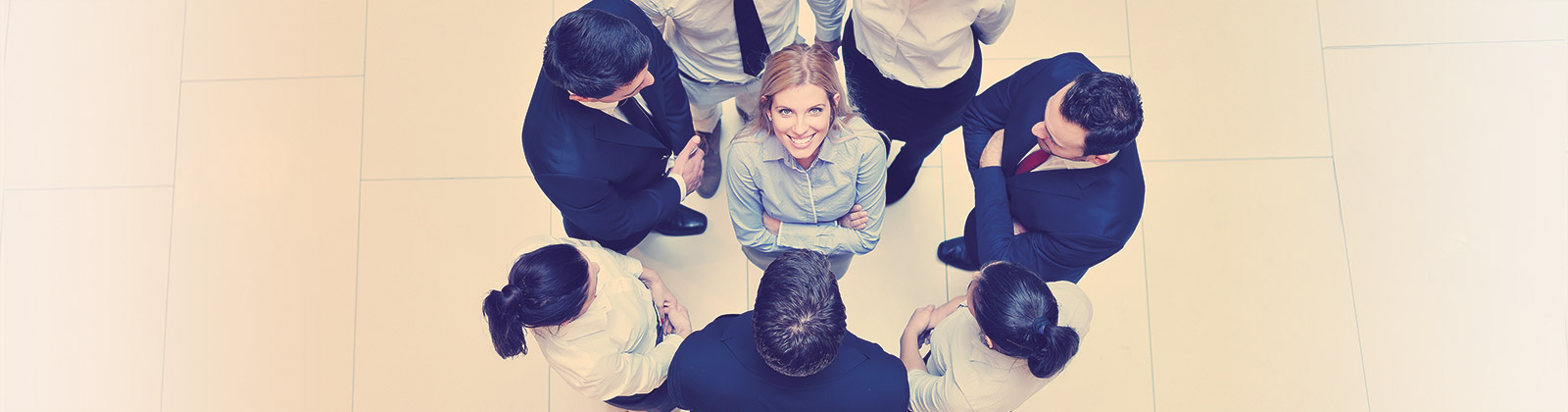 Group of People in a circle